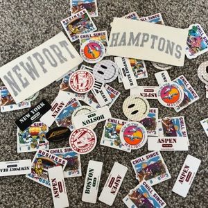 brandy “chill since” stickers (100 pack)